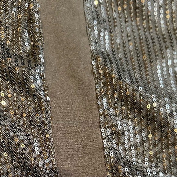 Black Sequin Cami Tank Top Size S 🖤 - Picture 10 of 14